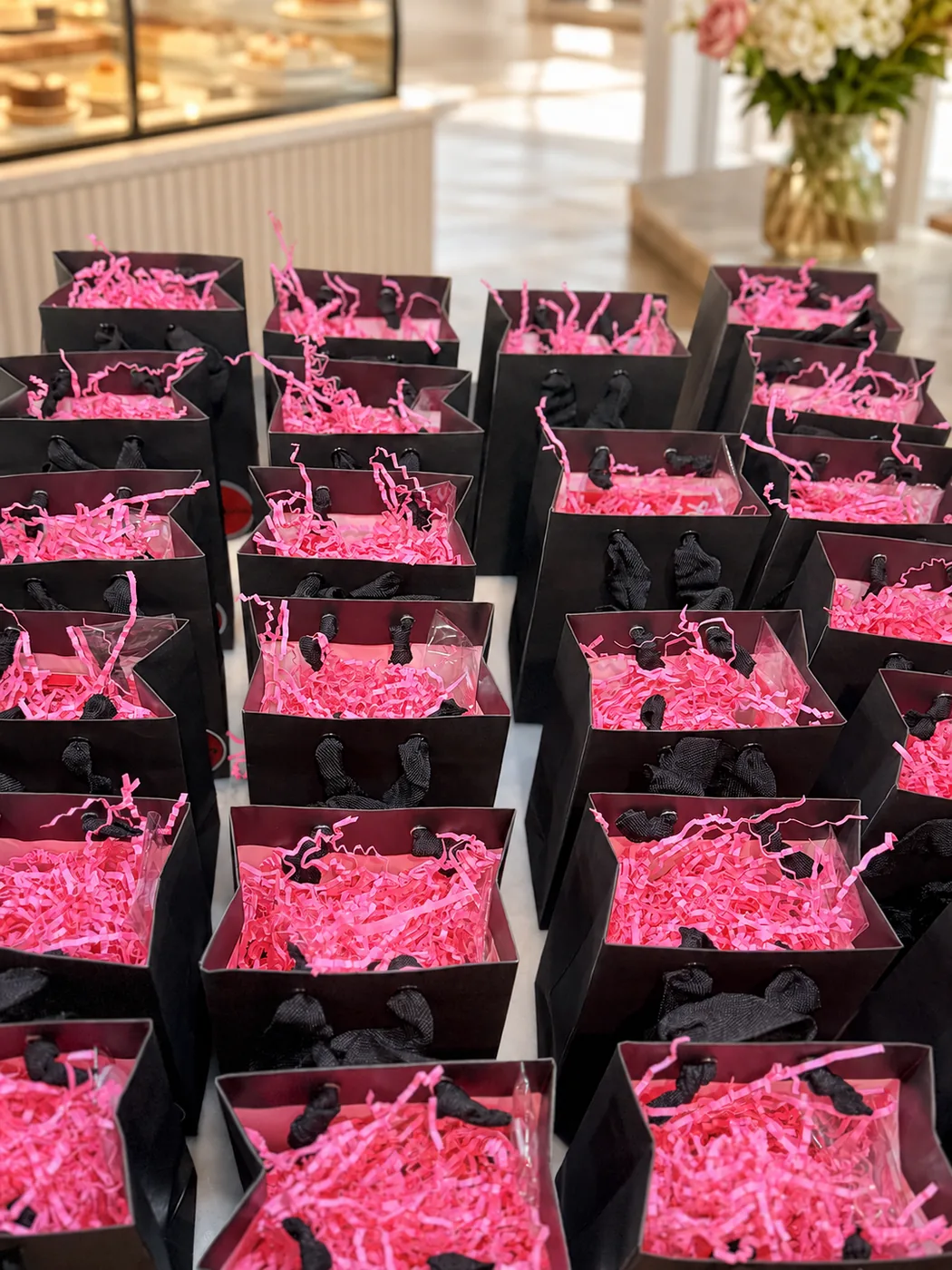 Black loot bags — Dee's Crumb Co.